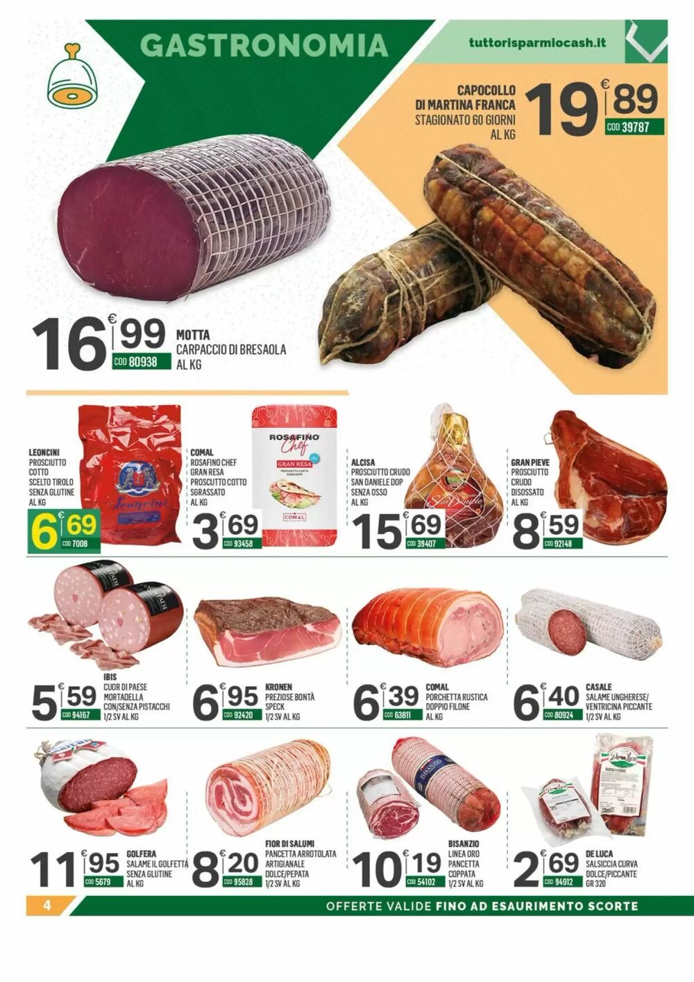 Volantino promozionale Tutto Risparmio Cash&Carry  valide dal 23/02/2026 - Pagina 4.