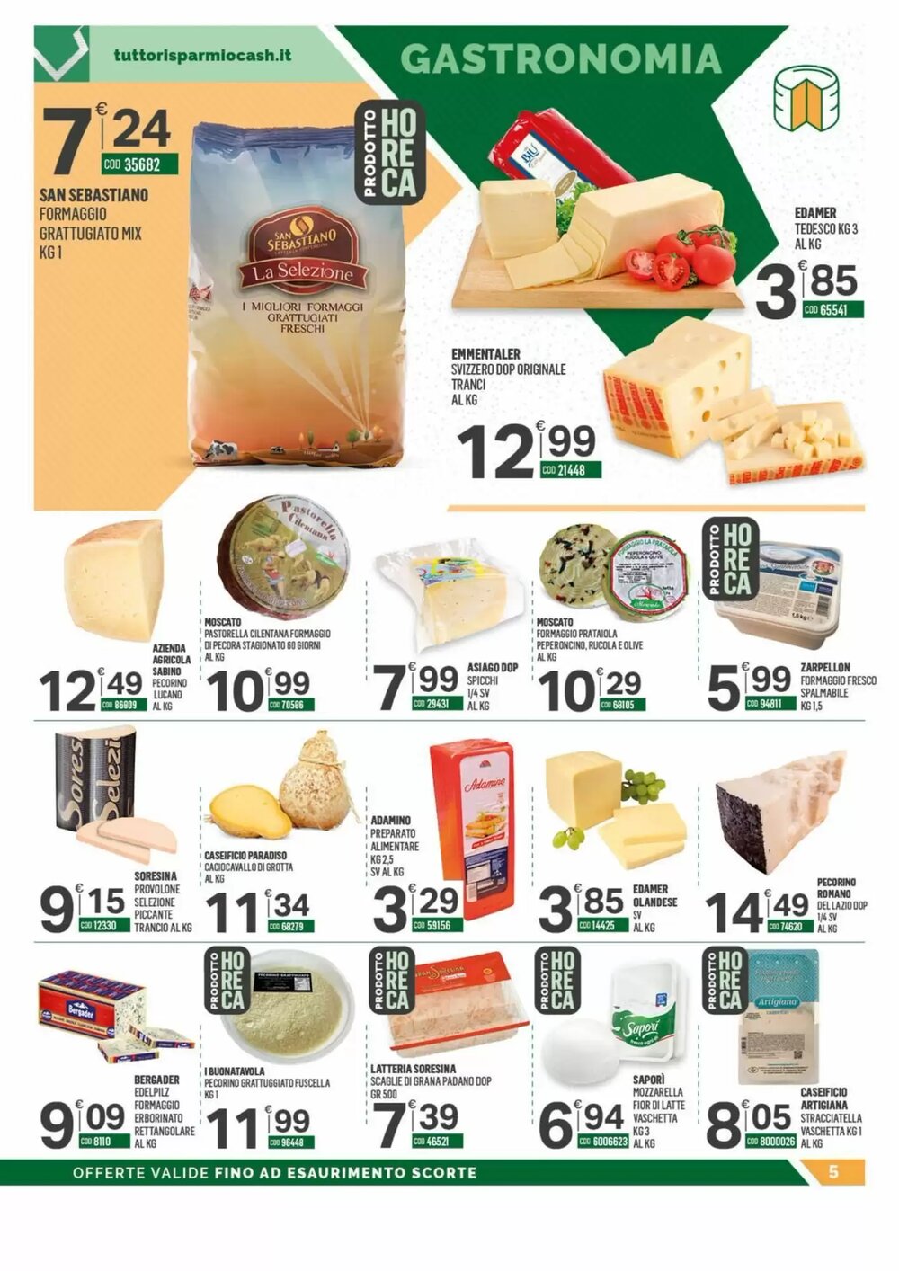 Volantino promozionale Tutto Risparmio Cash&Carry  valide dal 23/02/2026 - Pagina 5.