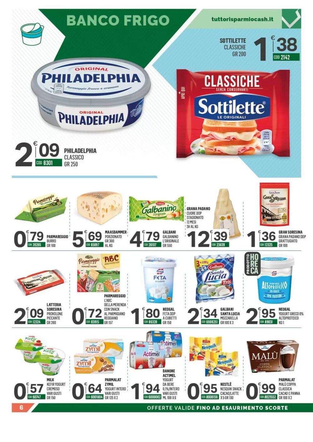 Volantino promozionale Tutto Risparmio Cash&Carry  valide dal 23/02/2026 - Pagina 6.