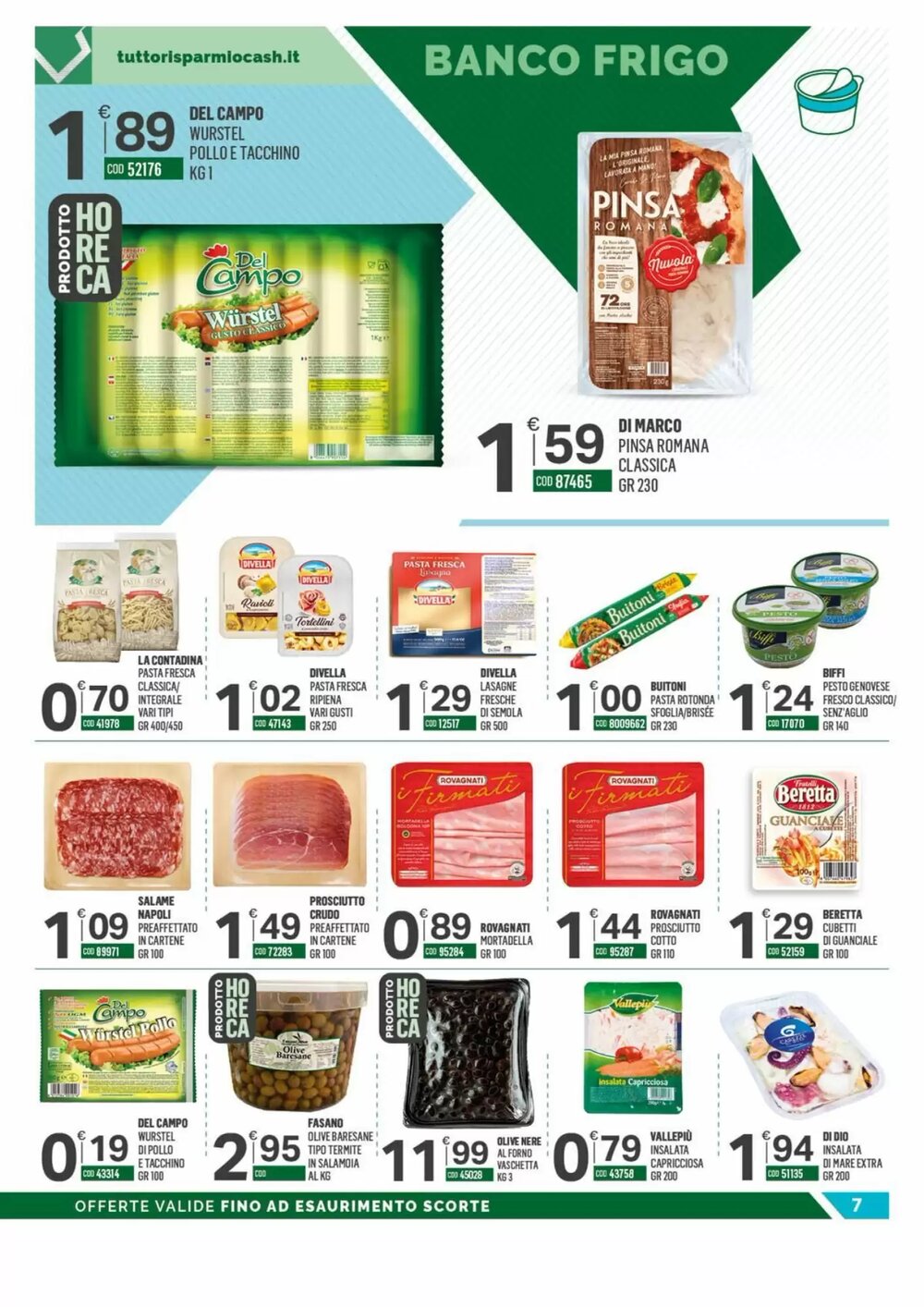 Volantino promozionale Tutto Risparmio Cash&Carry  valide dal 23/02/2026 - Pagina 7.