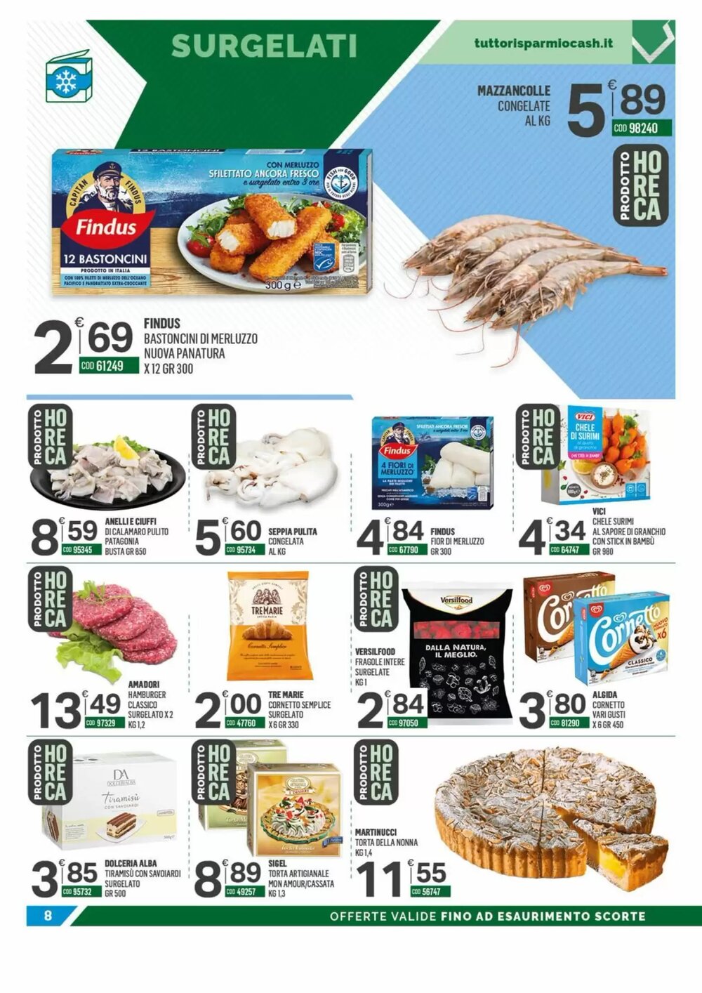 Volantino promozionale Tutto Risparmio Cash&Carry  valide dal 23/02/2026 - Pagina 8.