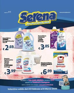 Volantino promozionale Serena Detersivi valide dal 23/02/2026