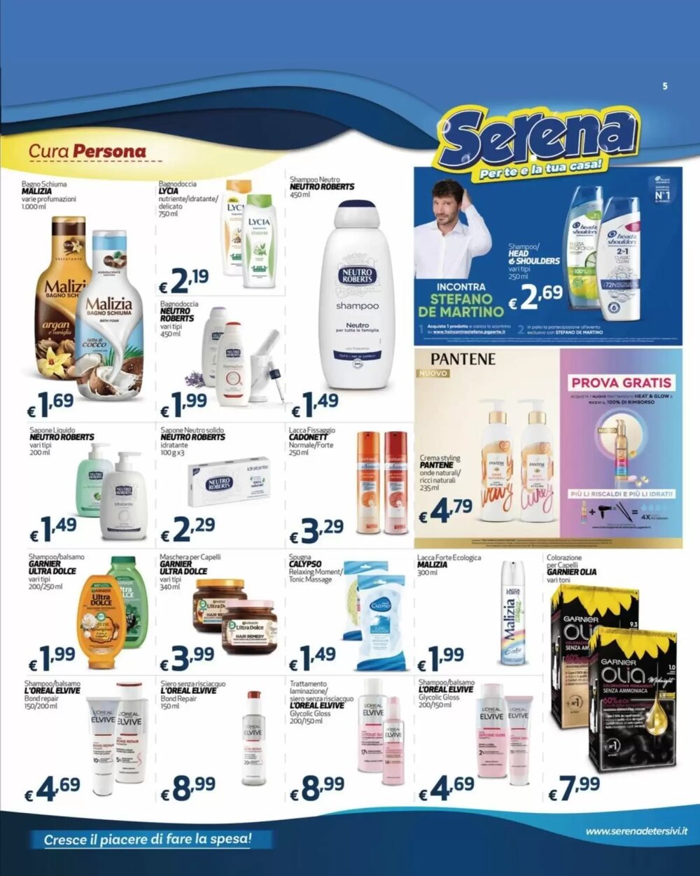 Volantino promozionale Serena Detersivi  valide dal 23/02/2026 - Pagina 5.
