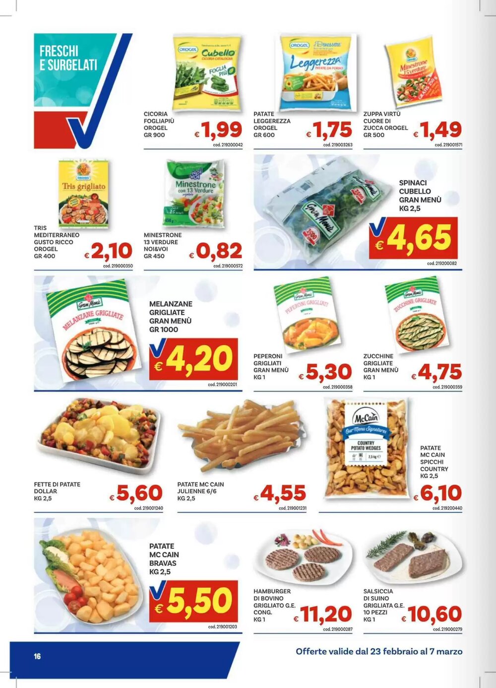 Volantino promozionale Vivo Supermercati  valide dal 23/02/2026 - Pagina 16.