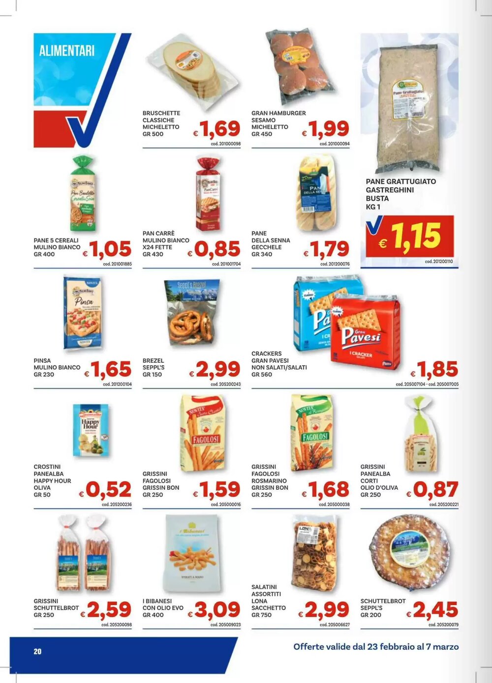 Volantino promozionale Vivo Supermercati  valide dal 23/02/2026 - Pagina 20.