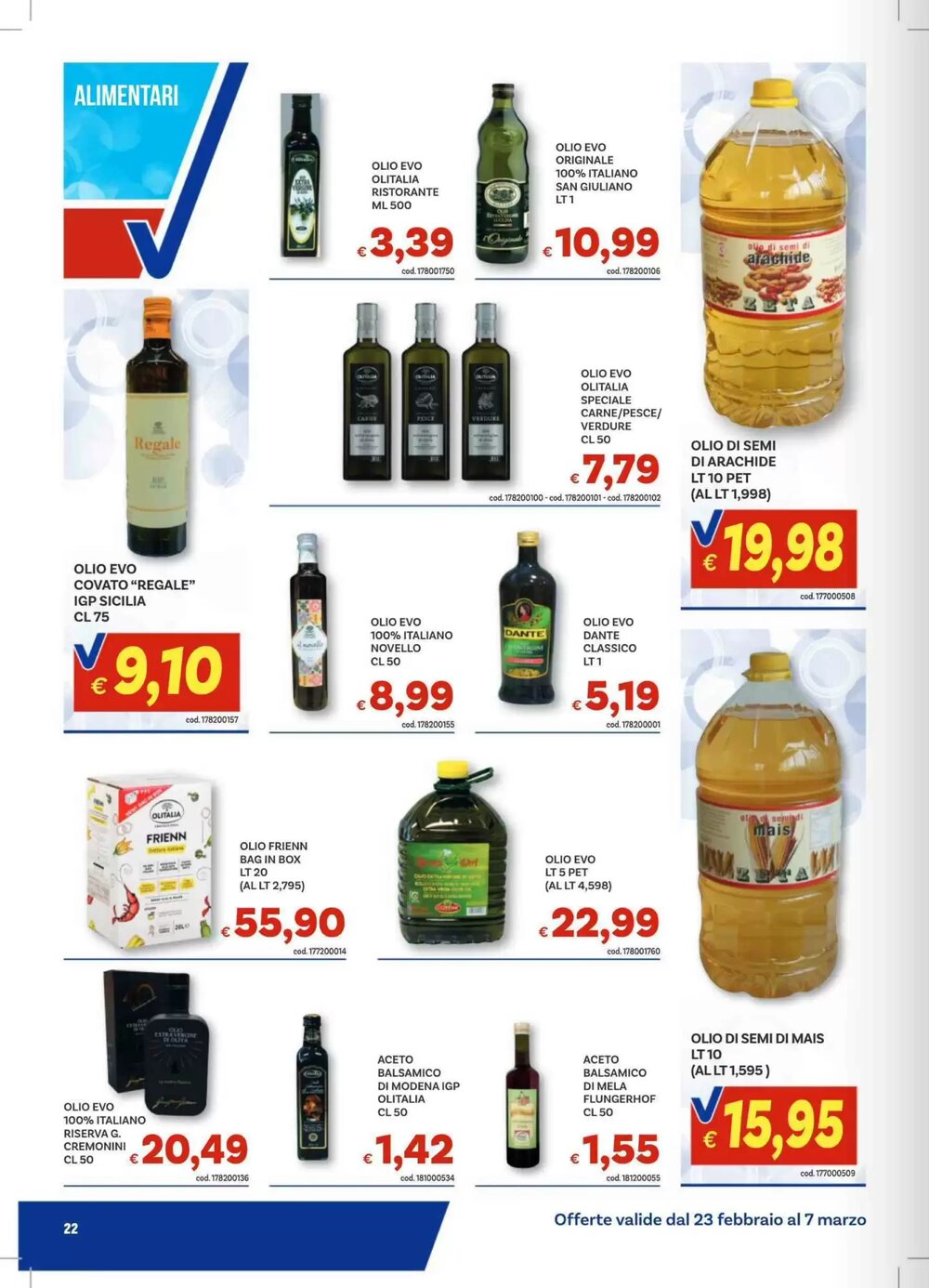 Volantino promozionale Vivo Supermercati  valide dal 23/02/2026 - Pagina 22.