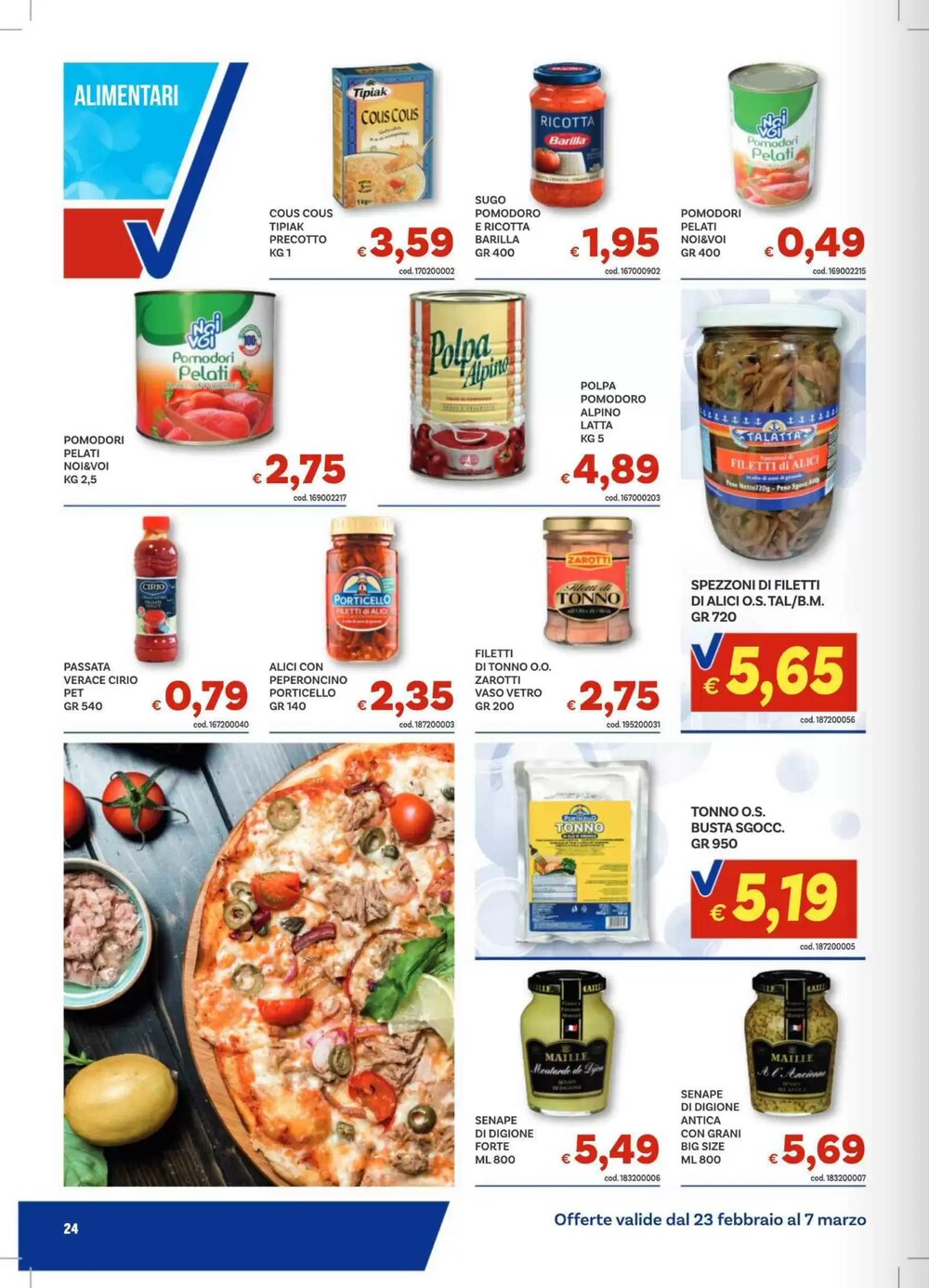 Volantino promozionale Vivo Supermercati  valide dal 23/02/2026 - Pagina 24.