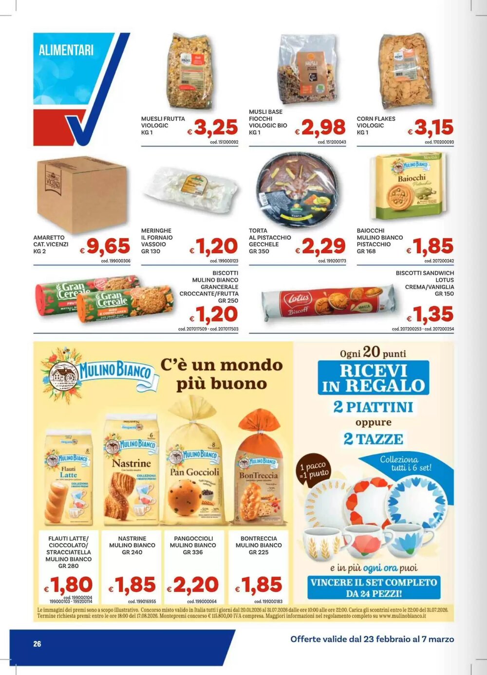 Volantino promozionale Vivo Supermercati  valide dal 23/02/2026 - Pagina 26.