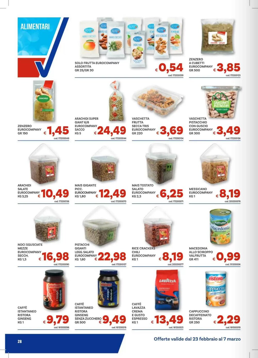 Volantino promozionale Vivo Supermercati  valide dal 23/02/2026 - Pagina 28.