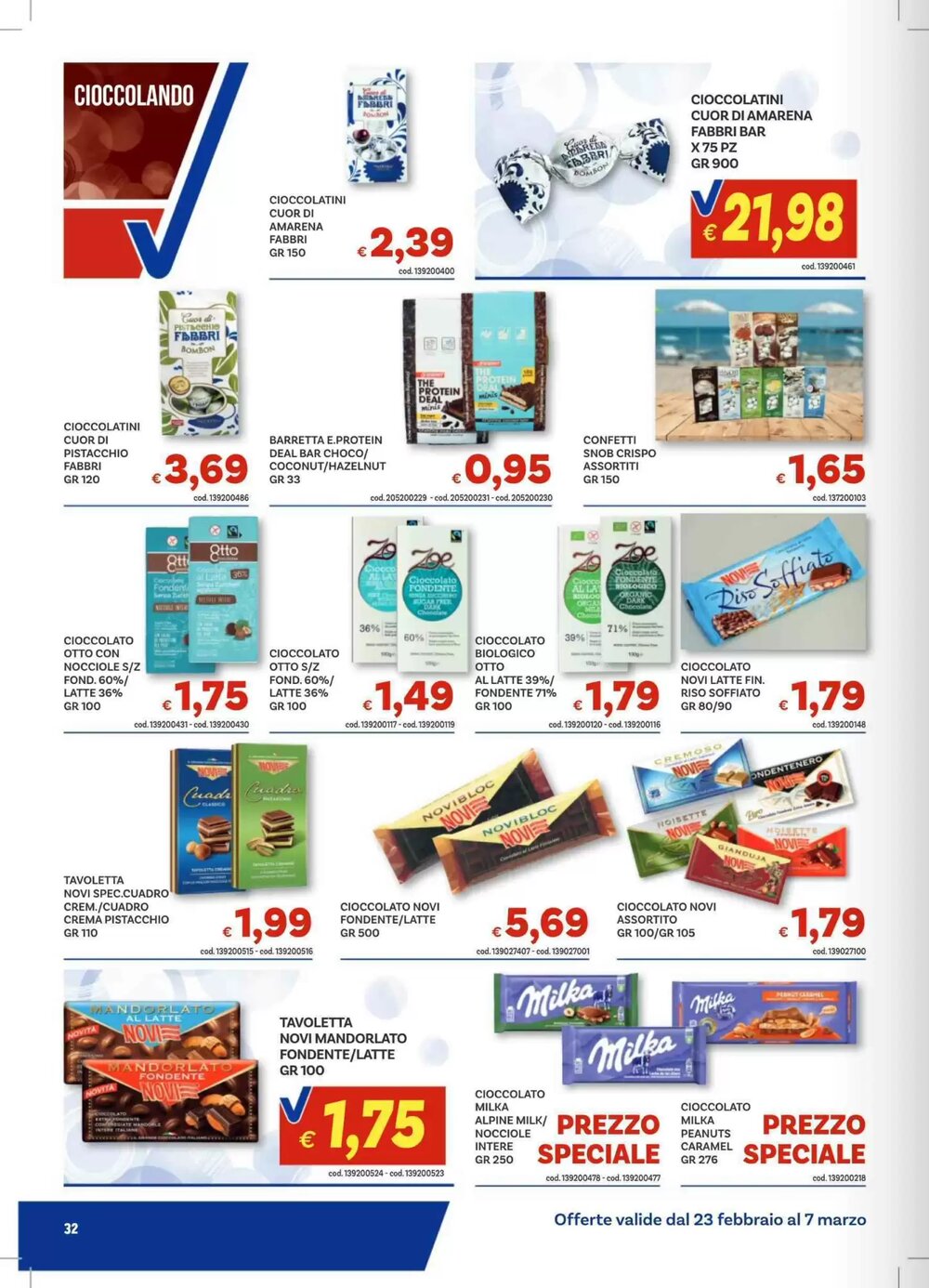 Volantino promozionale Vivo Supermercati  valide dal 23/02/2026 - Pagina 32.