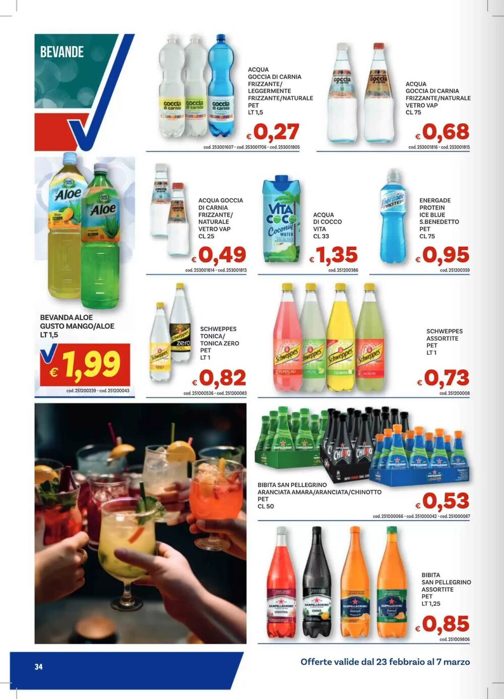 Volantino promozionale Vivo Supermercati  valide dal 23/02/2026 - Pagina 34.