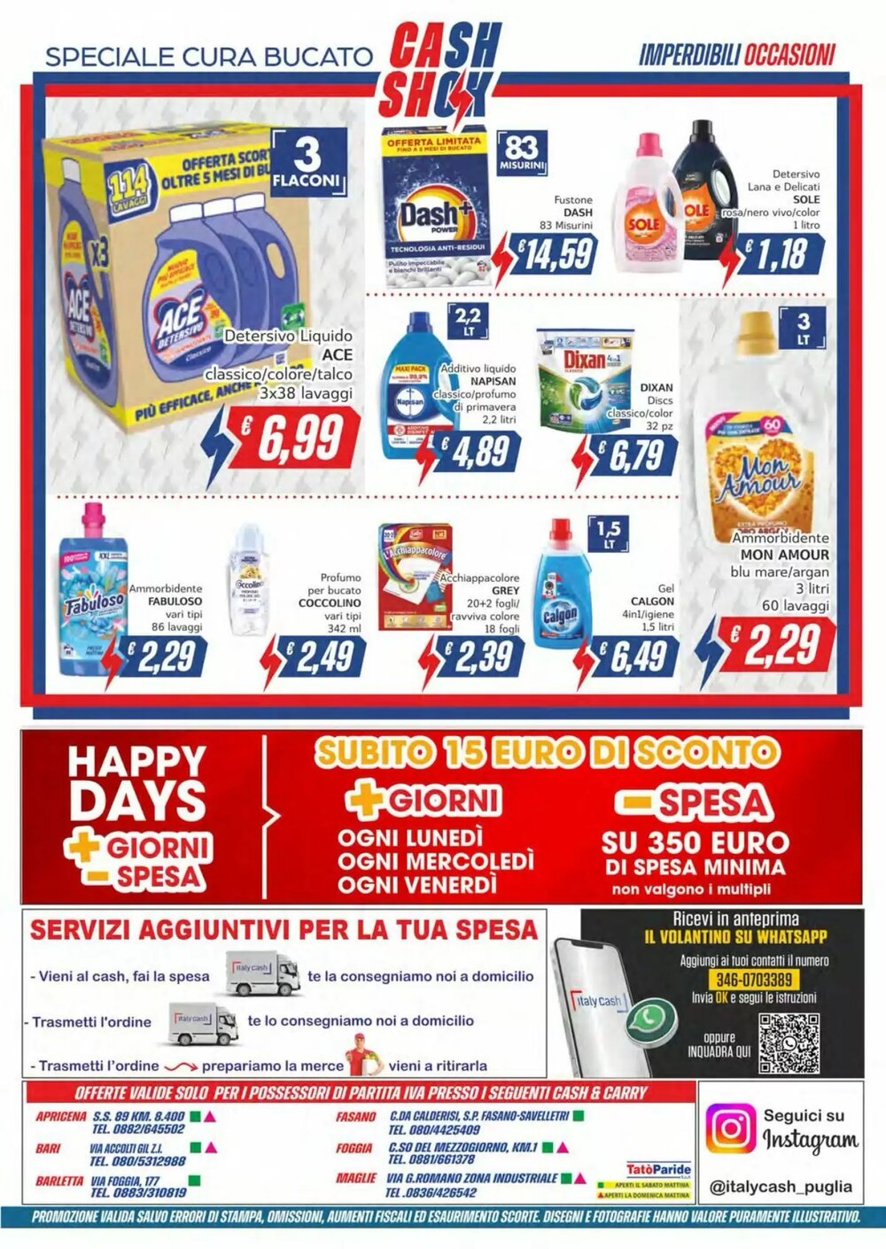 Volantino promozionale Italy Cash  valide dal 23/02/2026 - Pagina 12.