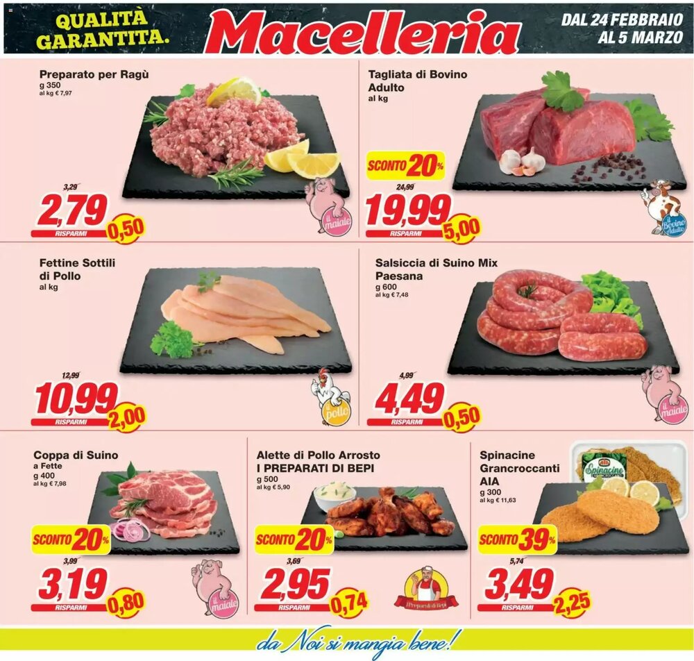 Volantino promozionale Prix Quality  valide dal 24/02/2026 - Pagina 10.