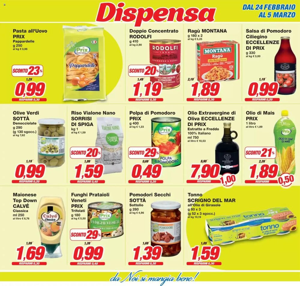 Volantino promozionale Prix Quality  valide dal 24/02/2026 - Pagina 15.