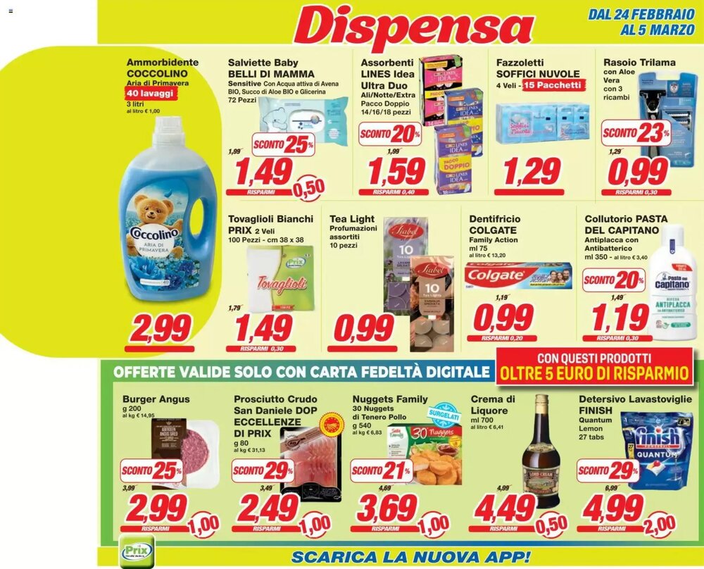 Volantino promozionale Prix Quality  valide dal 24/02/2026 - Pagina 24.