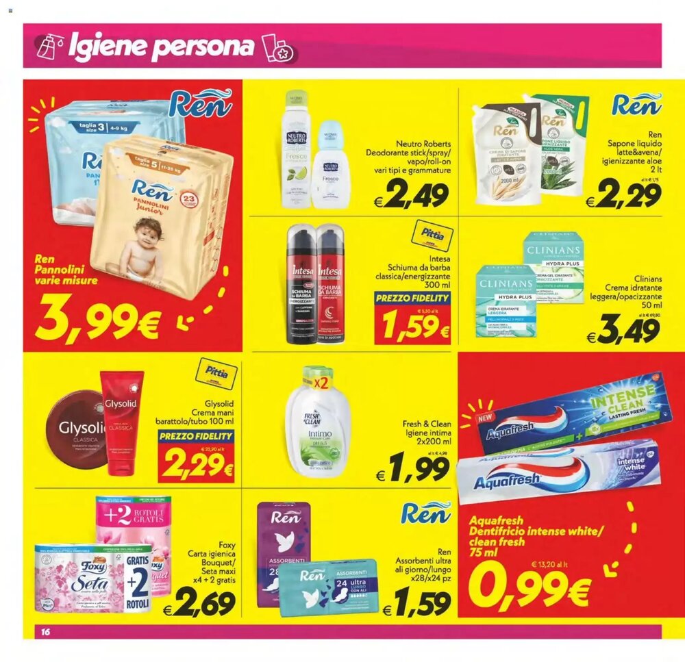 Volantino promozionale Iper Super Conveniente  valide dal 24/02/2026 - Pagina 16.