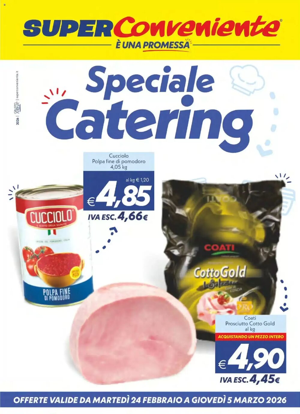 Volantino promozionale Iper Super Conveniente  valide dal 24/02/2026 - Pagina 1.