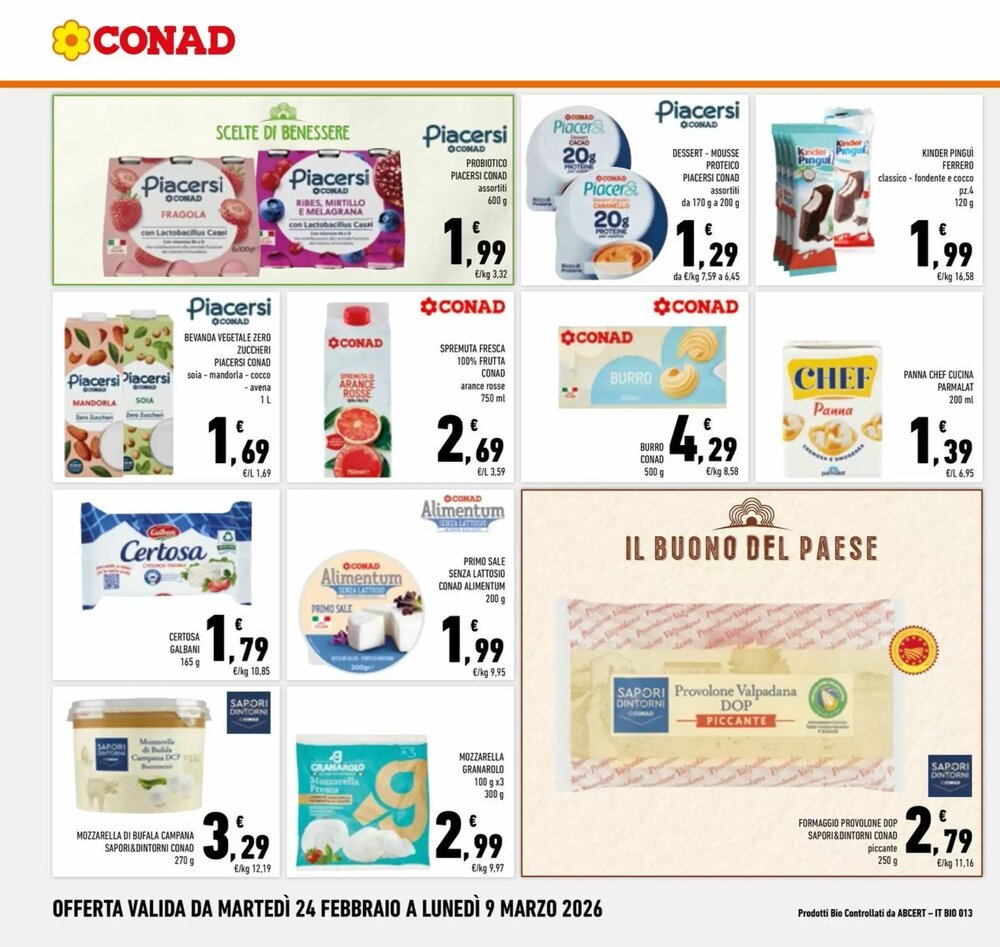 Volantino promozionale Conad City  valide dal 24/02/2026 - Pagina 14.