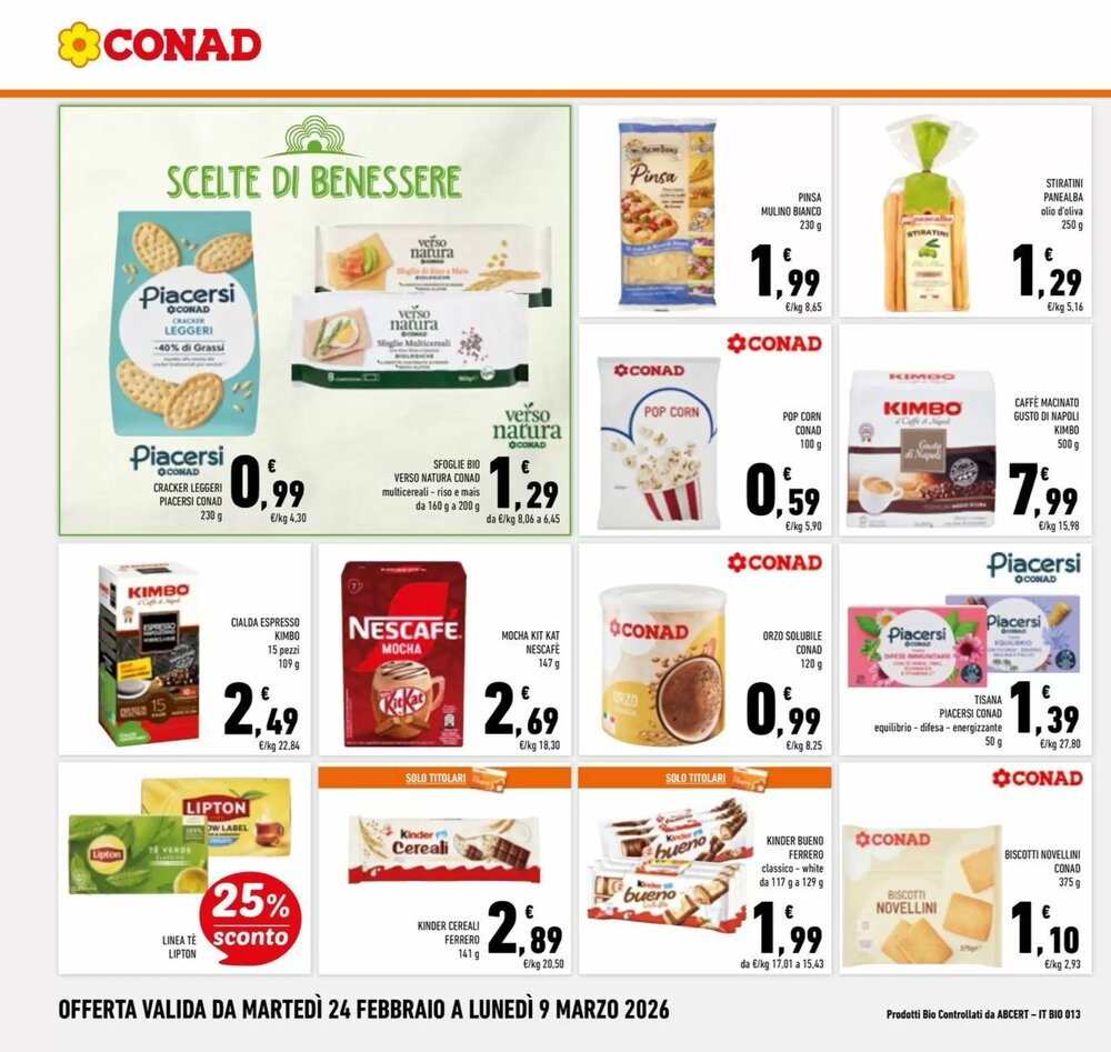 Volantino promozionale Conad City  valide dal 24/02/2026 - Pagina 18.