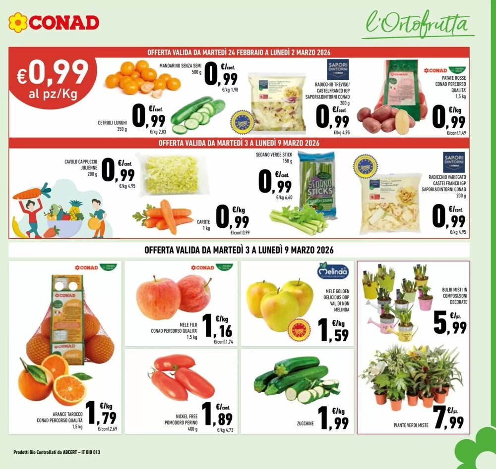 Volantino promozionale Conad City  valide dal 24/02/2026 - Pagina 7.
