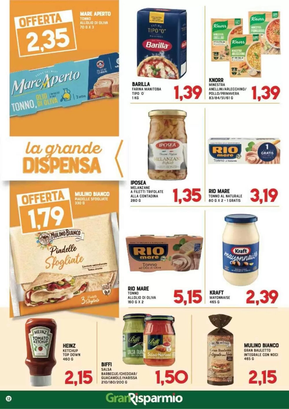 Volantino promozionale Gran Risparmio  valide dal 24/02/2026 - Pagina 12.