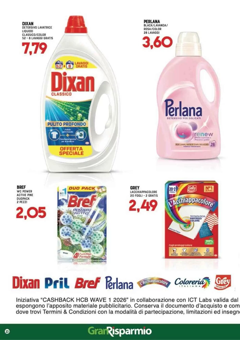 Volantino promozionale Gran Risparmio  valide dal 24/02/2026 - Pagina 20.
