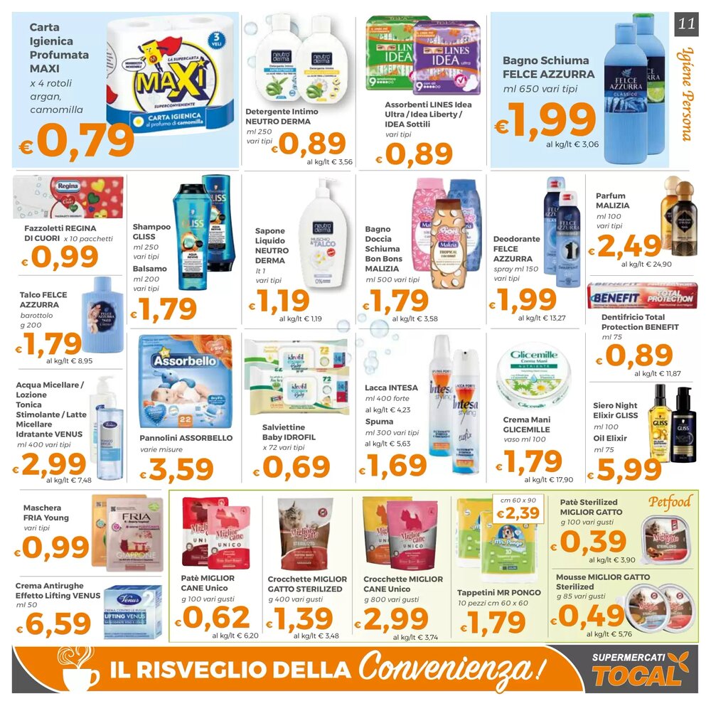 Volantino promozionale Tocal  valide dal 24/02/2026 - Pagina 11.