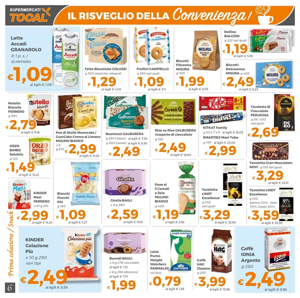 Volantino promozionale Tocal  valide dal 24/02/2026 - Pagina 6.