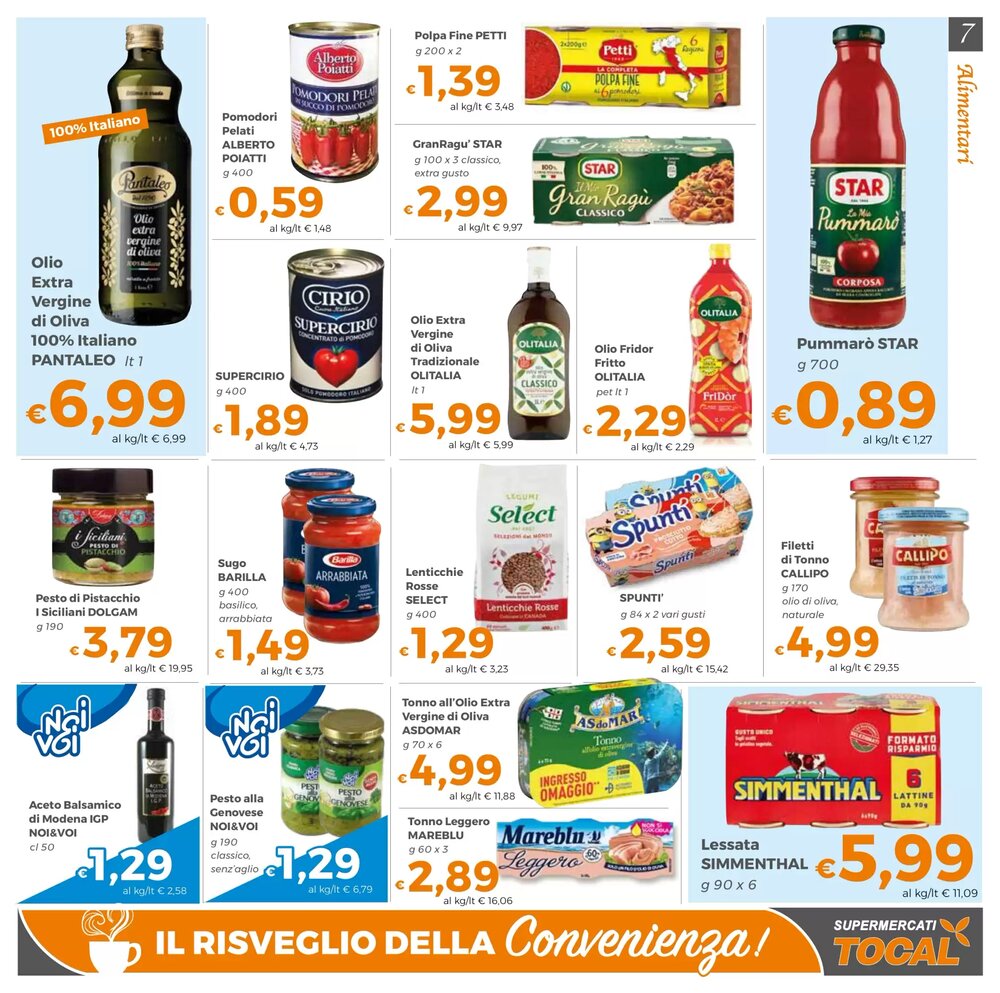 Volantino promozionale Tocal  valide dal 24/02/2026 - Pagina 7.