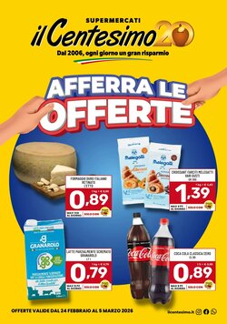 Volantino promozionale Il Centesimo  valide dal 24/02/2026