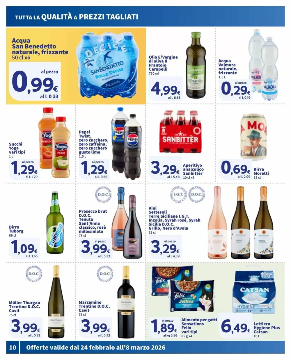 Volantino promozionale Ok Sigma  valide dal 24/02/2026 - Pagina 10.