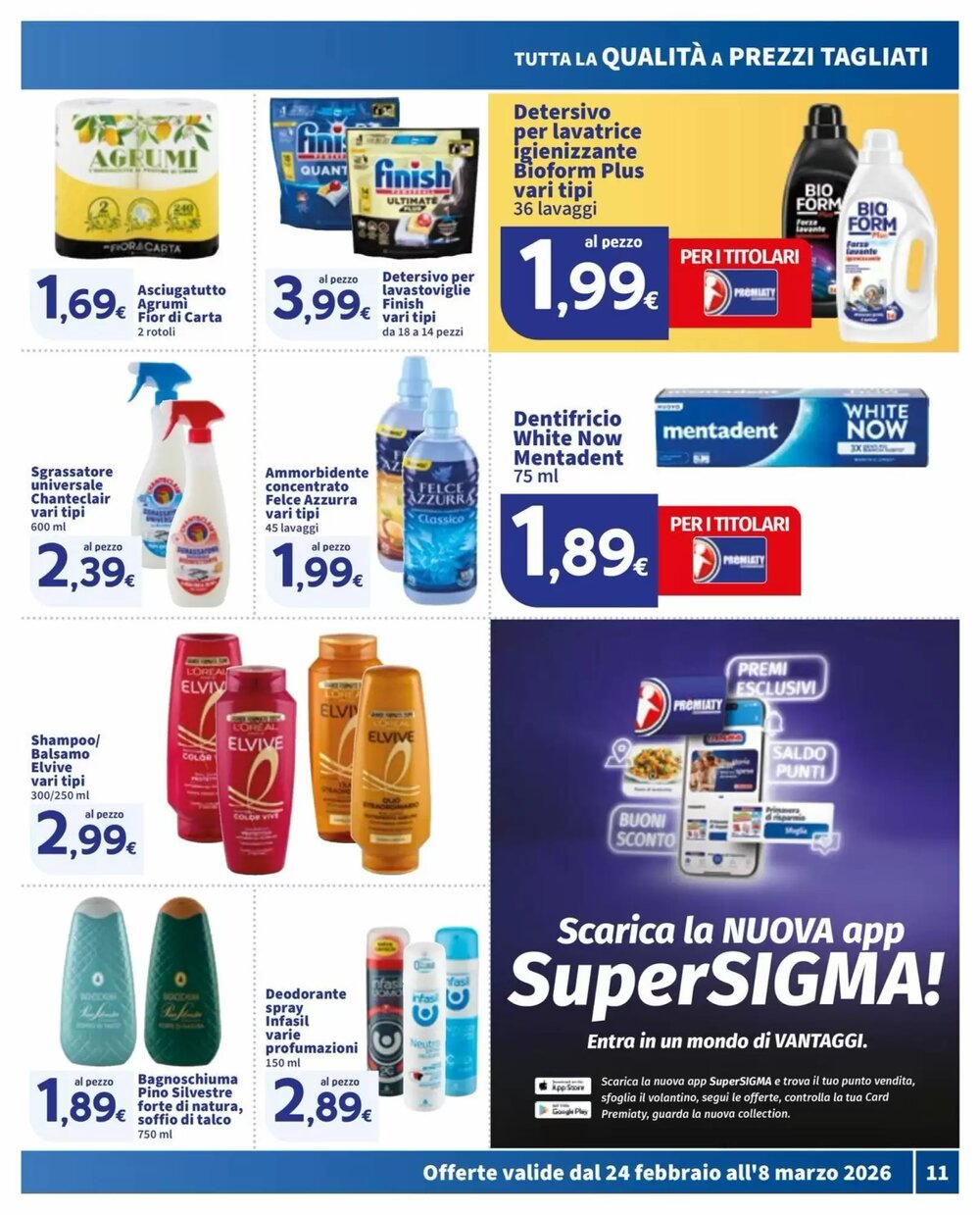 Volantino promozionale Ok Sigma  valide dal 24/02/2026 - Pagina 11.
