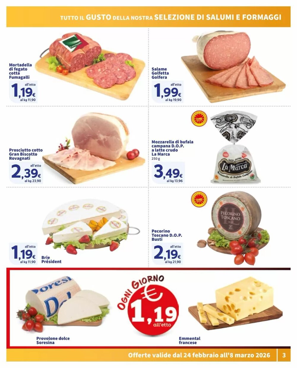 Volantino promozionale Ok Sigma  valide dal 24/02/2026 - Pagina 3.