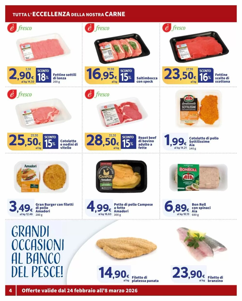 Volantino promozionale Ok Sigma  valide dal 24/02/2026 - Pagina 4.