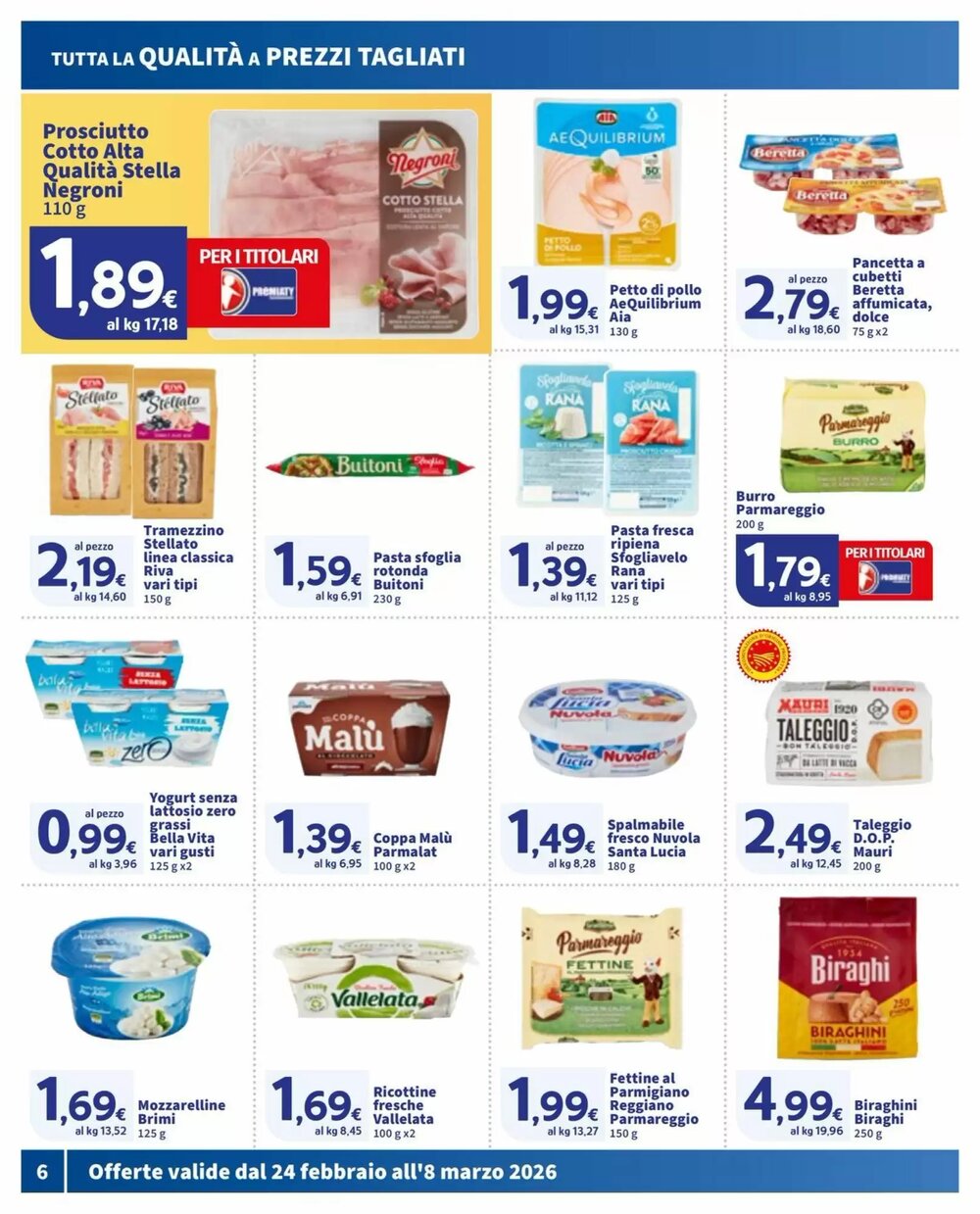 Volantino promozionale Ok Sigma  valide dal 24/02/2026 - Pagina 6.