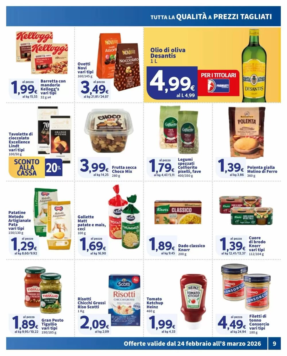 Volantino promozionale Ok Sigma  valide dal 24/02/2026 - Pagina 9.