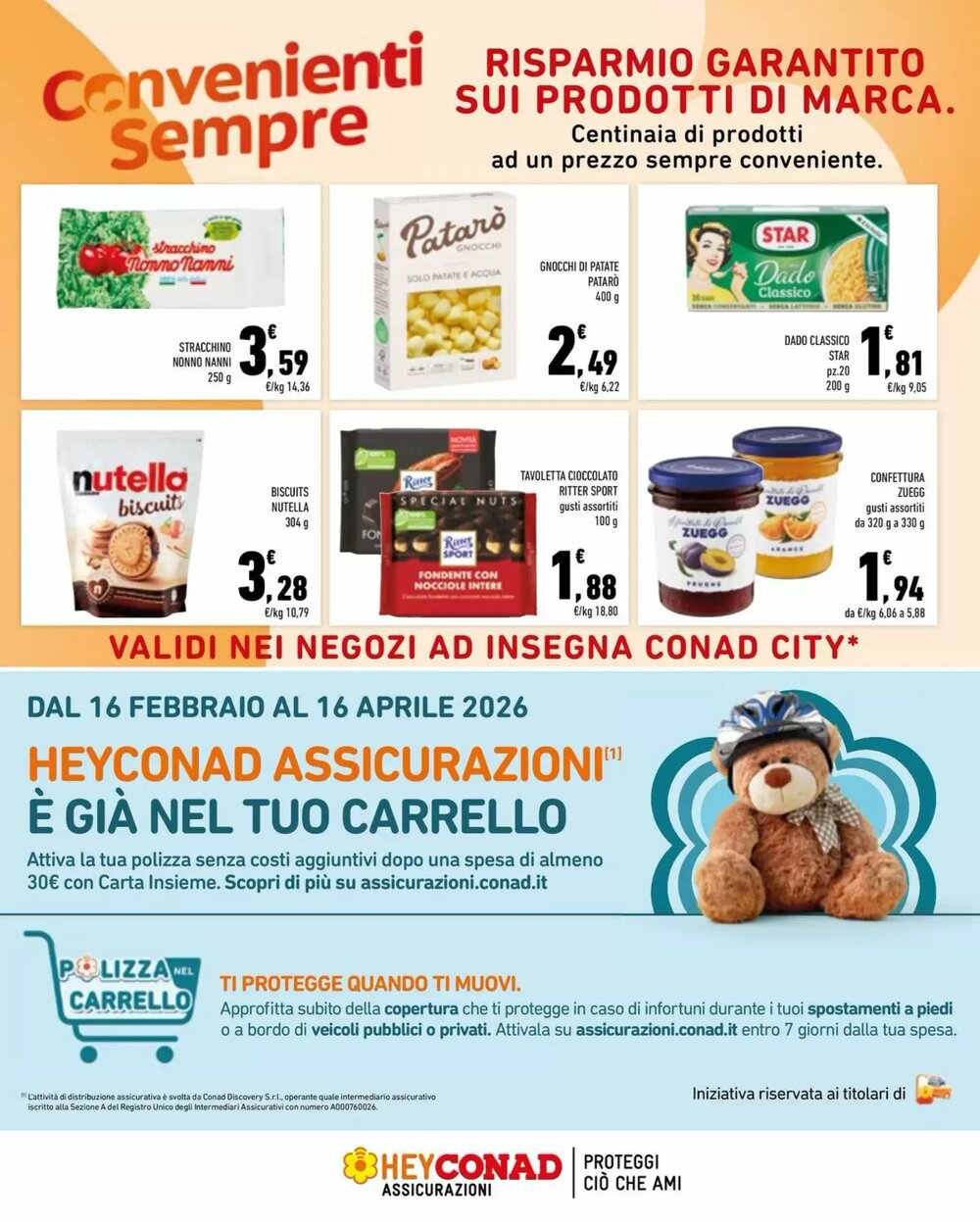 Volantino promozionale Conad City  valide dal 24/02/2026 - Pagina 19.