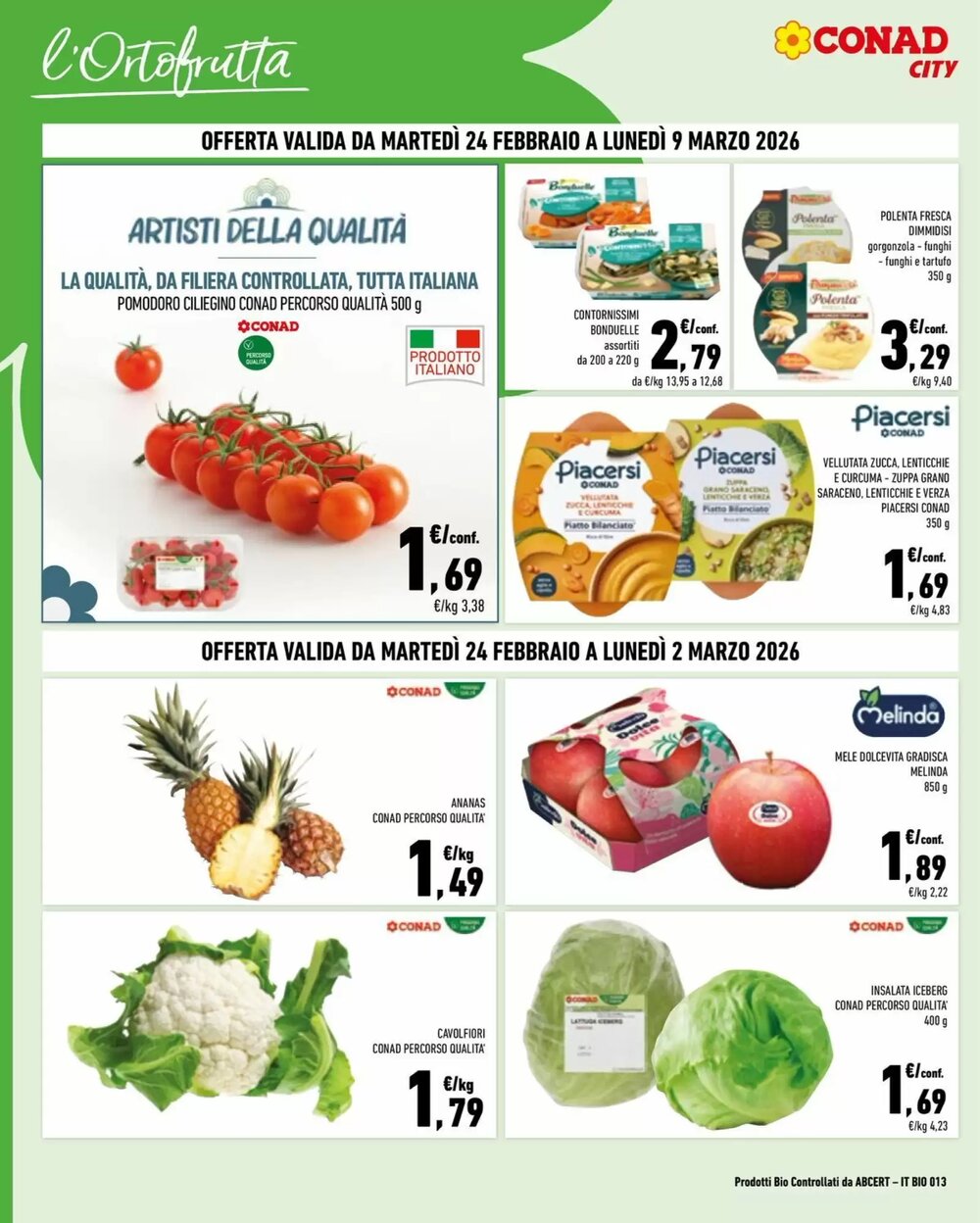 Volantino promozionale Conad City  valide dal 24/02/2026 - Pagina 2.