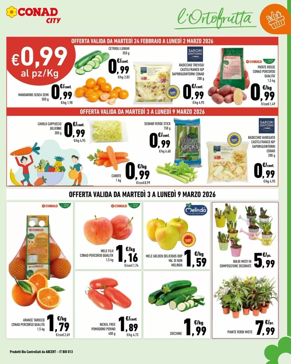 Volantino promozionale Conad City  valide dal 24/02/2026 - Pagina 3.
