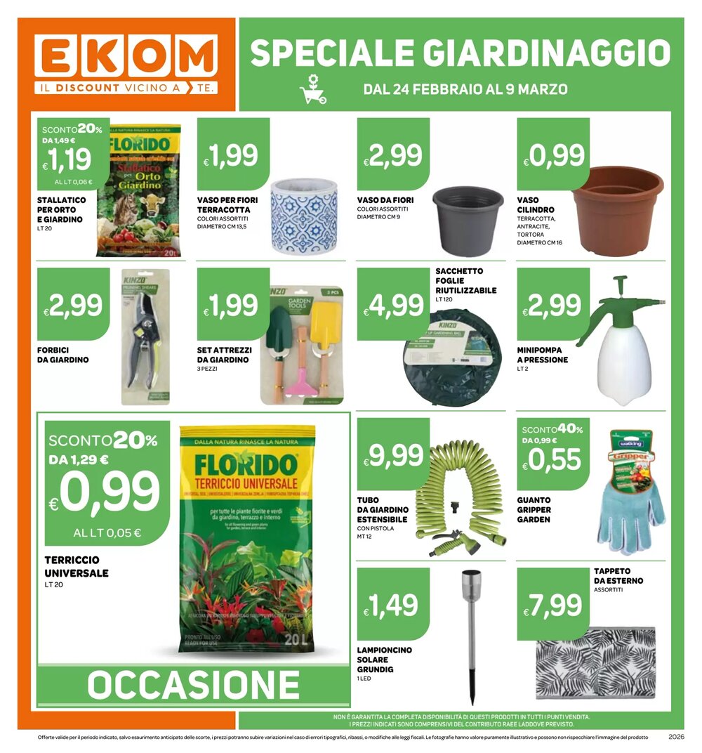 Volantino promozionale Ekom  valide dal 24/02/2026 - Pagina 12.