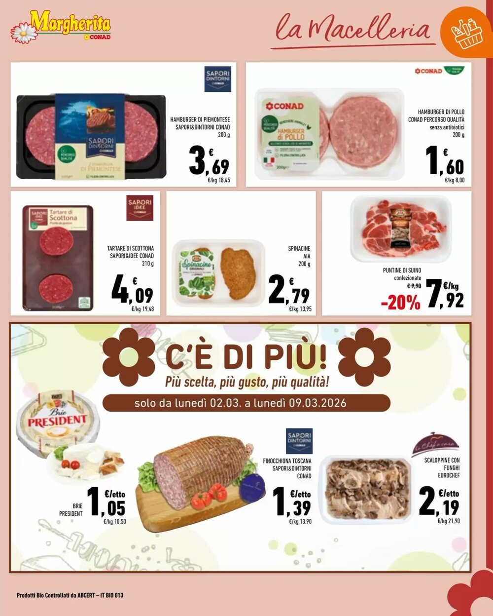 Volantino promozionale Conad Margherita  valide dal 24/02/2026 - Pagina 3.