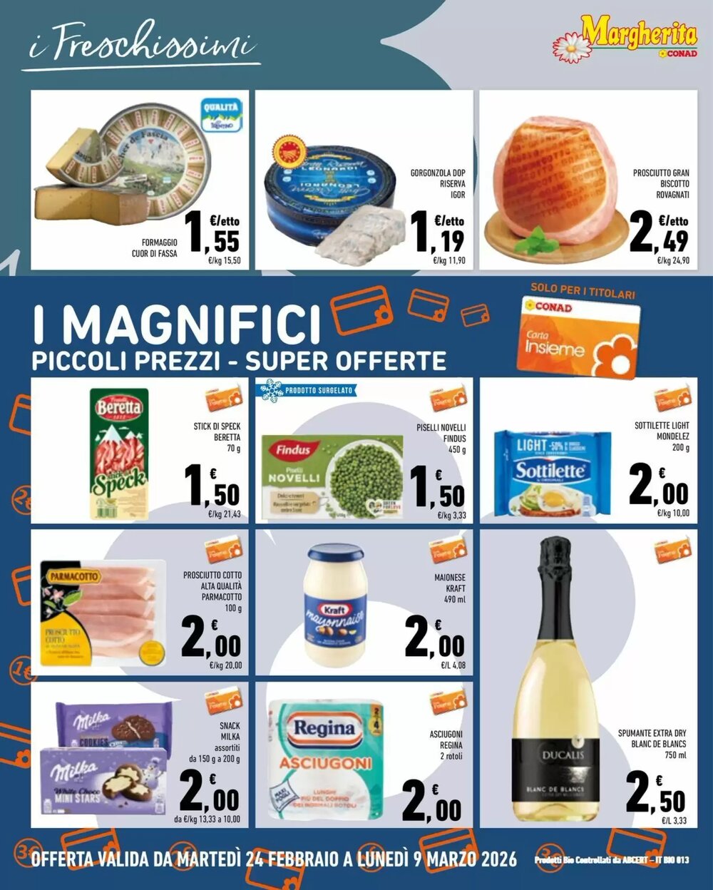 Volantino promozionale Conad Margherita  valide dal 24/02/2026 - Pagina 4.