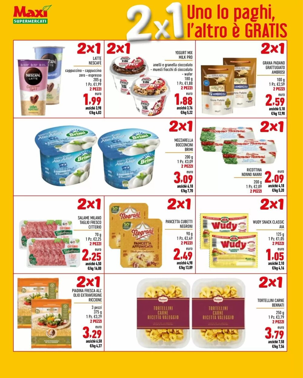 Volantino promozionale Maxi Supermercati  valide dal 24/02/2026 - Pagina 2.