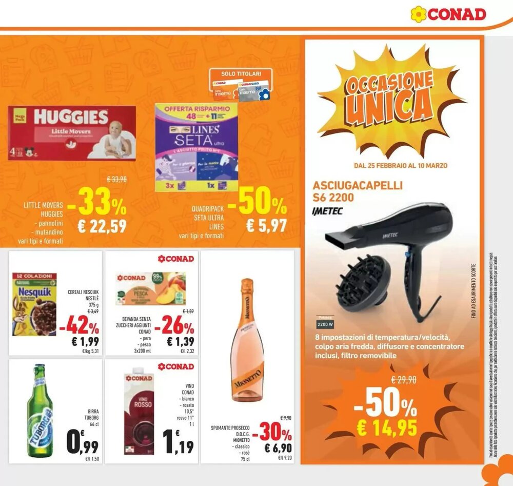 Volantino promozionale Conad  valide dal 24/02/2026 - Pagina 19.