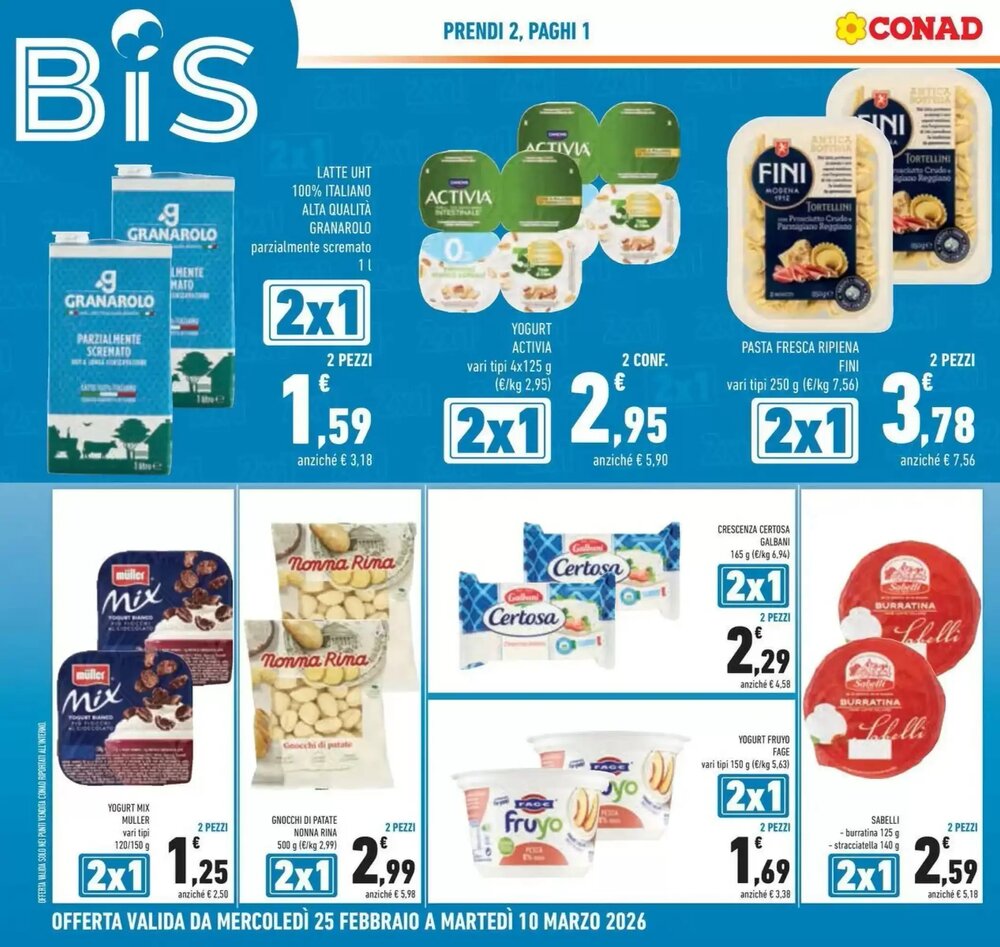 Volantino promozionale Conad  valide dal 24/02/2026 - Pagina 2.