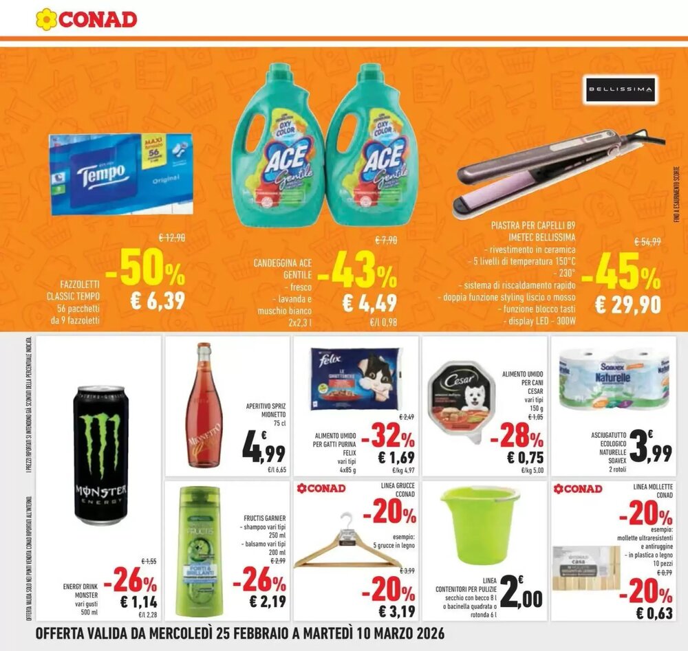 Volantino promozionale Conad  valide dal 24/02/2026 - Pagina 20.