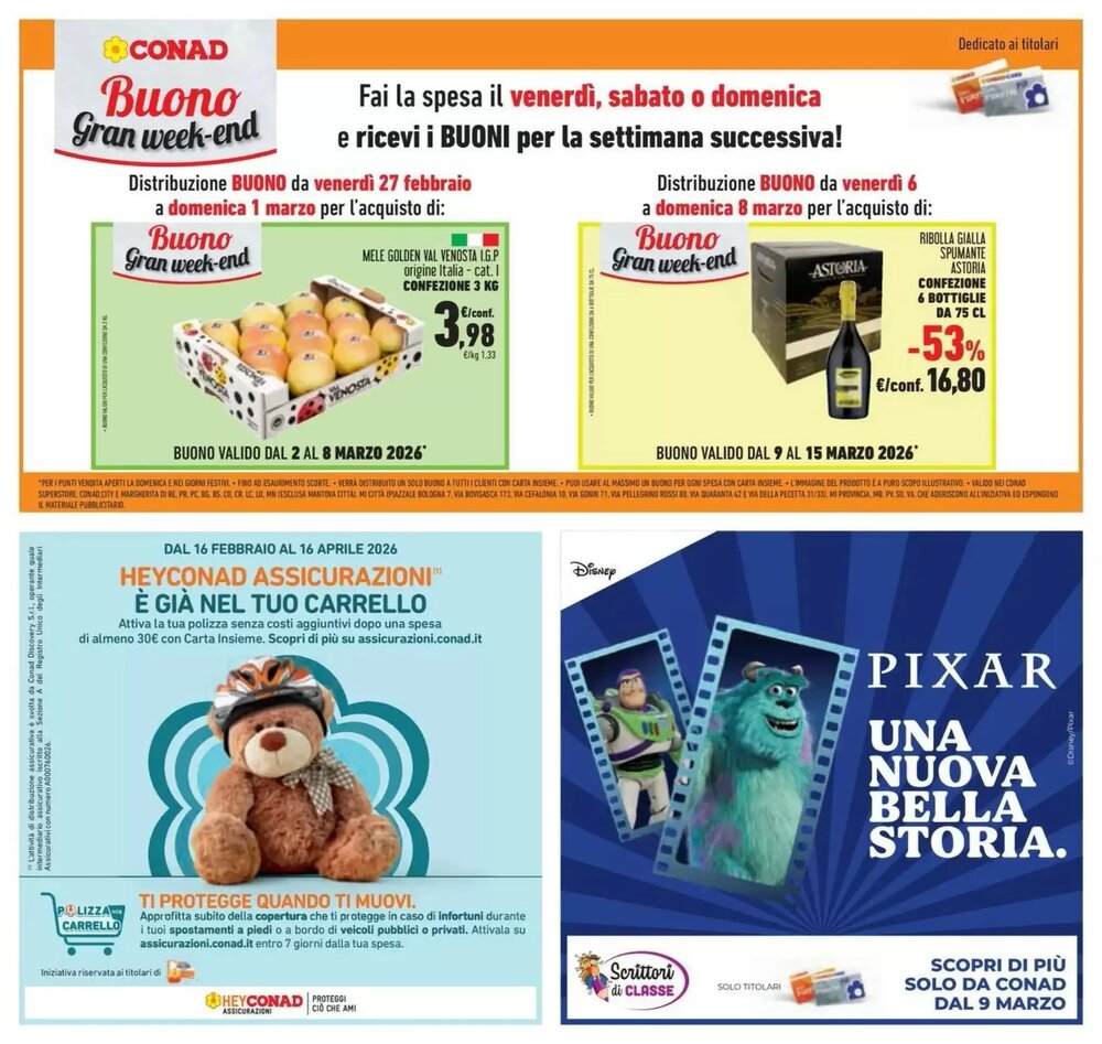 Volantino promozionale Conad  valide dal 24/02/2026 - Pagina 21.