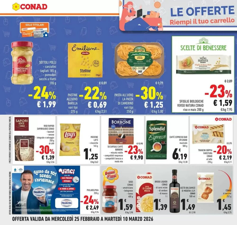 Volantino promozionale Conad  valide dal 24/02/2026 - Pagina 26.