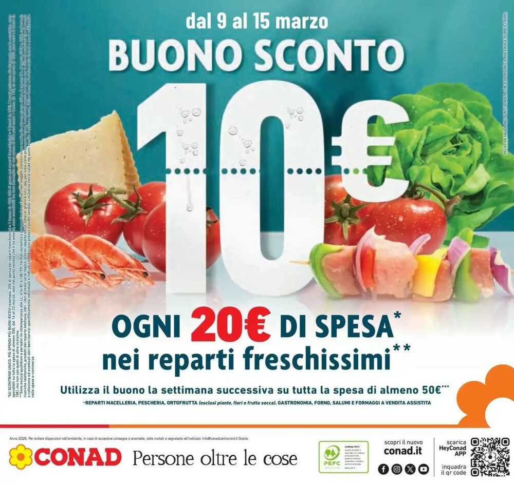 Volantino promozionale Conad  valide dal 24/02/2026 - Pagina 36.