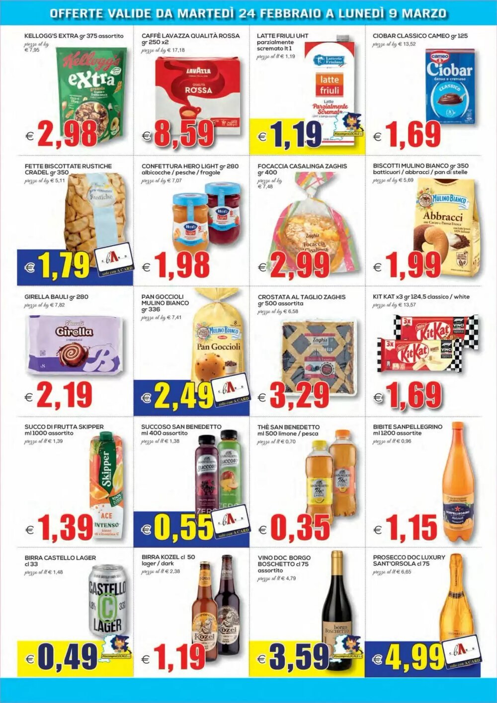 Volantino promozionale SuperOne  valide dal 24/02/2026 - Pagina 6.